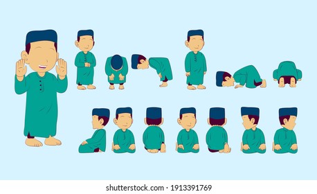 Tutorial Salah Pray For Boy Or Kids