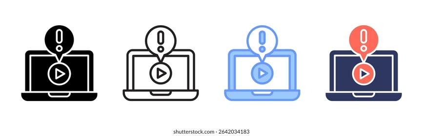 Tutorials icon sheet multiple style collection