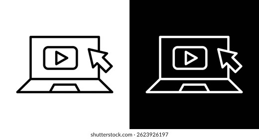 Tutorials icon vector for web and mobile app. Symbol isolated.