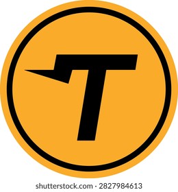 tutorial-tut cryptocurrency drawings on abstract background. 3d illustrations.