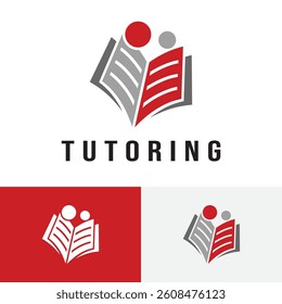 Tutoring Course Class Academic Book Study Education School Logo