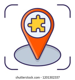 Tutorship vector icon.