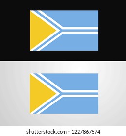 Tuva Flag banner design
