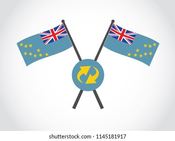 Tuvalu Emblem Synchronize