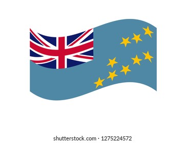 tuvalu flag vector
