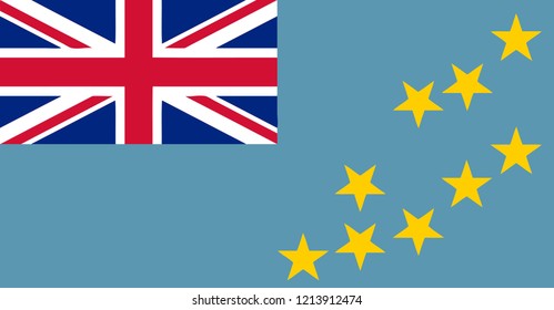 Tuvalu Flag Vector, country flags, flags

