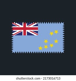 Tuvalu Flag Vector. National Flag