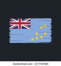 Tuvalu Flag Vector. National Flag