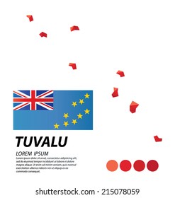 Tuvalu geometric concept design