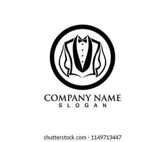 Tuxedo black logo icons 