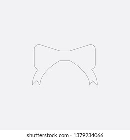 tuxedo butterfly icon vector