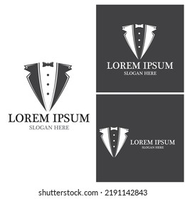 Tuxedo icon and symbol vector template