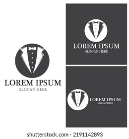 Tuxedo icon and symbol vector template