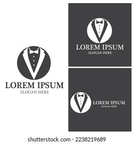 Tuxedo icon and symbol vector template