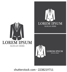 Icono de Tuxedo y plantilla de vector de símbolo