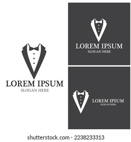 Tuxedo icon and symbol vector template