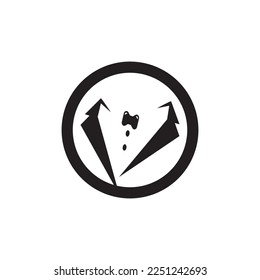 Tuxedo icon and symbol vector template