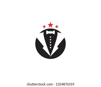 Tuxedo icon template
