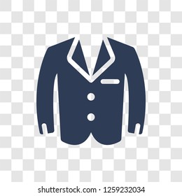 Tuxedo icon. Trendy Tuxedo logo concept on transparent background from Clothes collection