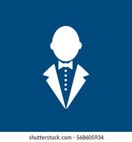 tuxedo icon vector