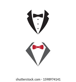 Tuxedo icon Vector Illustration design Logo template