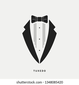 Icono de Tuxedo. Ilustración del vector, EPS 10