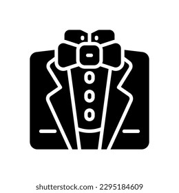 tuxedo icon for your website, mobile, presentation, and logo design.