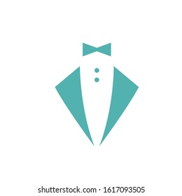 tuxedo logo design simple modern template