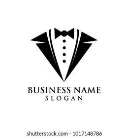 Logo de Tuxedo símbolo moderno vector
