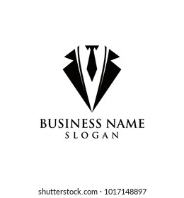 Tuxedo logo graphic modern shape symbol vector