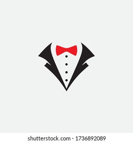 Logo de Tuxedo gráfico símbolo de forma moderno vector