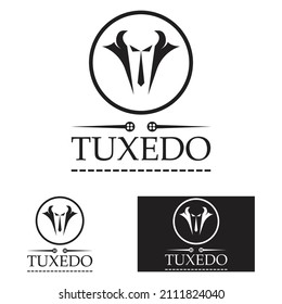 Tuxedo logo icon vector design template