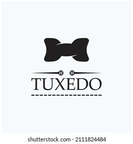 Tuxedo logo icon vector design template