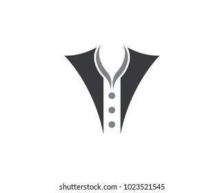 Tuxedo Logo template vector icon illustration design