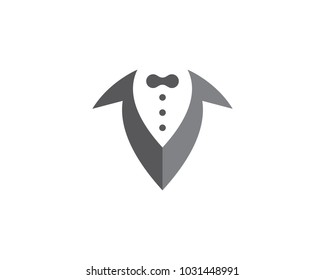 Tuxedo Logo template vector icon illustration design