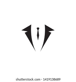 Tuxedo Logo template vector icon illustration design Vector