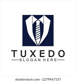 Tuxedo Logo template vector icon illustration design