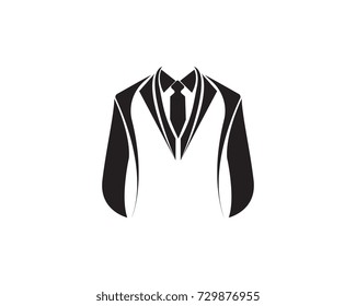 Tuxedo Logo template vector icon illustration design