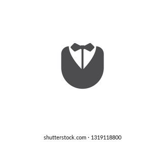Tuxedo logo vector icon template