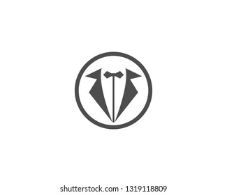 Tuxedo logo vector icon template