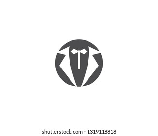 Tuxedo logo vector icon template