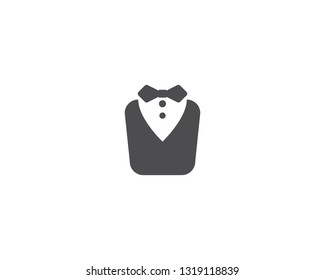 Tuxedo logo vector icon template