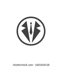 Tuxedo logo vector icon template template