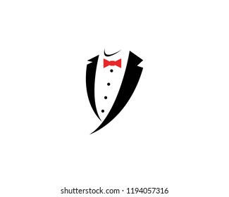 Tuxedo logo vector template
