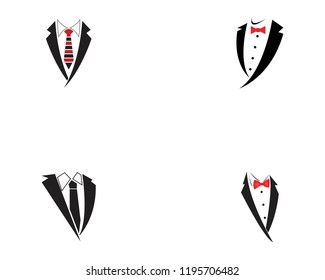 Tuxedo logo vector template