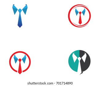 Tuxedo man logo and symbols black icons template