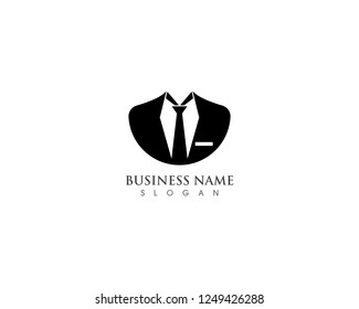 Tuxedo Man logo template design
