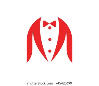 Tuxedo man logos icons