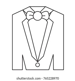 tuxedo suit icon