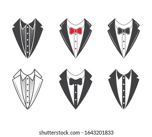 Tuxedo symbol Icon vector illustration